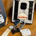 kit t900 ultra relogio smartwatches laramja